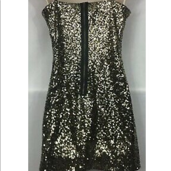 Gold sequinned Dress - Picture 5 of 5
